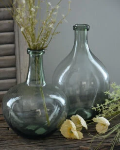 Ballon Vaas Met Groene Gloed, IB Laursen -Mode-Woondecoratiewinkel ballon vaas met groene gloed ib laursen 1