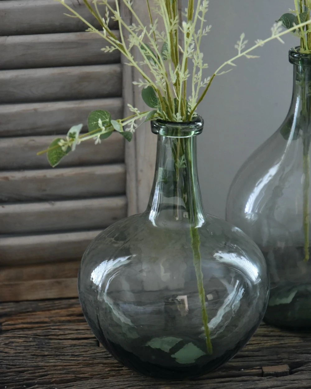 Bolle ballonvaas met groene gloed, IB Laursen Bolle Ballonvaas Met Groene Gloed, IB Laursen -Mode-Woondecoratiewinkel bolle ballonvaas met groene gloed ib laursen