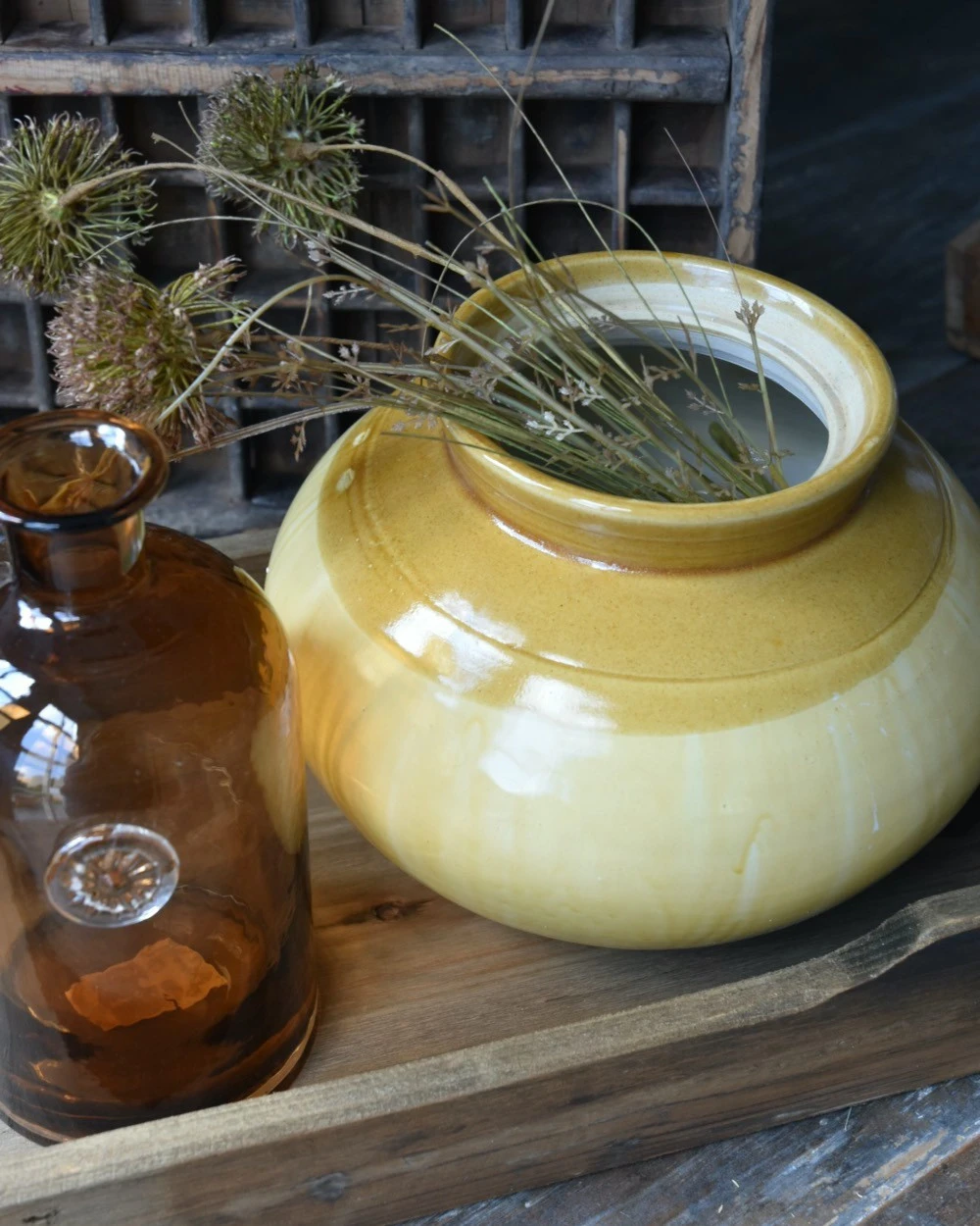 Bolle handgemaakte pot in oud oker bruine tinten, Unique IB Laursen Bolle Handgemaakte Pot In Oud Oker Bruine Tinten, Unique IB Laursen -Mode-Woondecoratiewinkel bolle pot in oud oker bruine tinten unique ib laursen 1 4