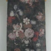 Brocante Wanddoek Met Bloemen -Mode-Woondecoratiewinkel brocante wanddoek met bloemen