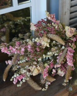 Droogbloem Boeket Gelaagd In Naturel Roze 7 Droogbloem Boeket Gelaagd In Naturel Roze -Mode-Woondecoratiewinkel droogbloem boeket gelaagd in naturel roze 5