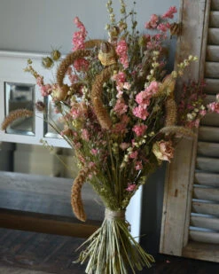 Droogbloem Boeket Gelaagd In Naturel Roze 9 Droogbloem Boeket Gelaagd In Naturel Roze -Mode-Woondecoratiewinkel droogbloem boeket gelaagd in naturel roze 7