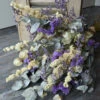 Droogbloemen Boeket Met O.a. Bougainvillea En Eucalyptus In Het Lila, Crème Grijs -Mode-Woondecoratiewinkel droogbloemen boeket met oa bougainvillea en eucalyptus in het lila creme grijs