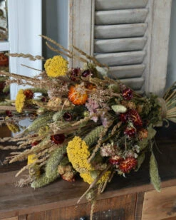 Droogbloemen Plukboeket In Naturel, Oranje/rood, Warm Geel En Groen 4 Droogbloemen Plukboeket In Naturel, Oranje/rood, Warm Geel En Groen -Mode-Woondecoratiewinkel droogbloemen plukboeket in naturel oranjerood warm geel en groen 2