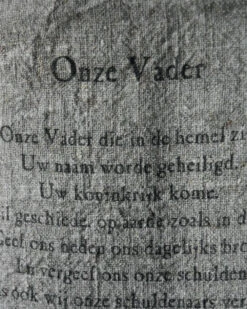 Gebed Shabby Doek Groot, Het Onze Vader Die In De Hemel Zijt 4 Gebed Shabby Doek Groot, Het Onze Vader Die In De Hemel Zijt -Mode-Woondecoratiewinkel gebed shabby doek groot het onze vader 2