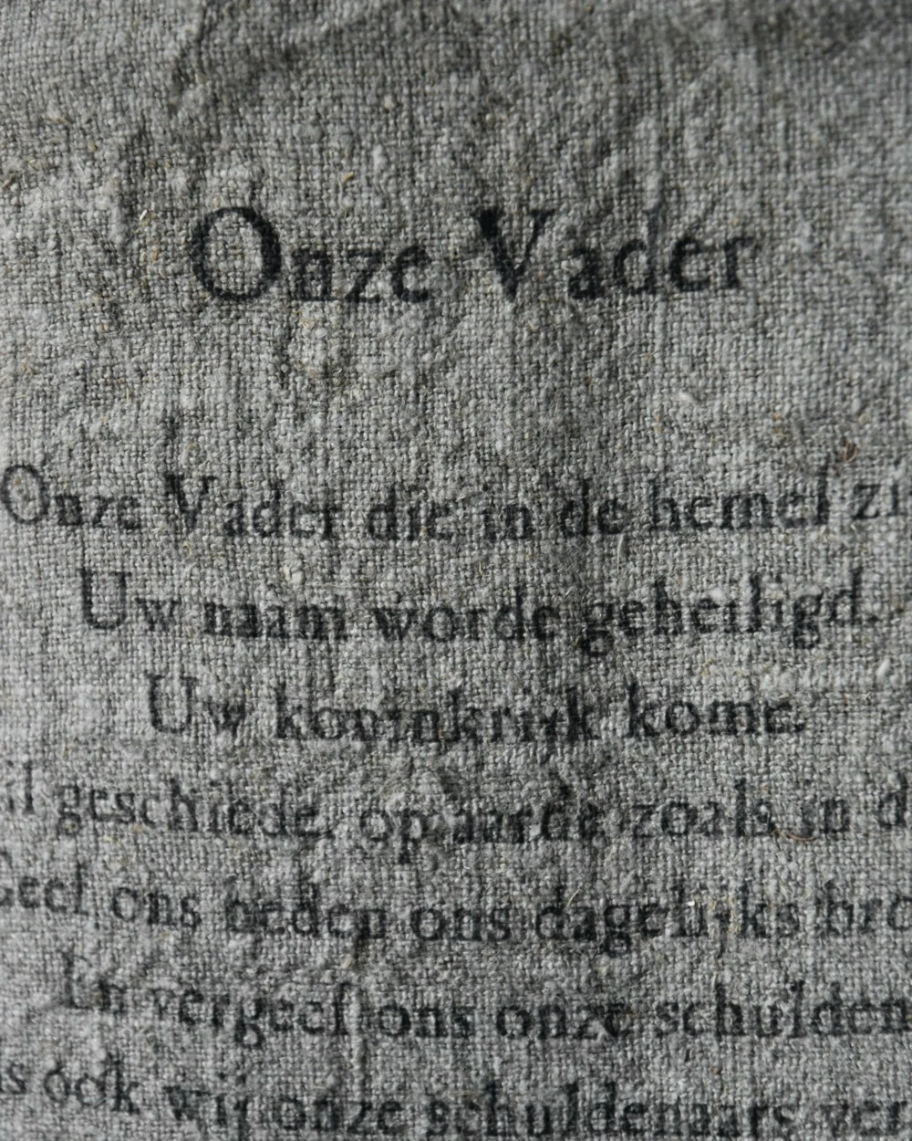 Gebed Shabby doek groot, het Onze Vader die in de hemel zijt Gebed Shabby Doek Groot, Het Onze Vader Die In De Hemel Zijt -Mode-Woondecoratiewinkel gebed shabby doek groot het onze vader 2