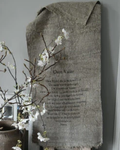 Gebed Shabby Doek Groot, Het Onze Vader Die In De Hemel Zijt 7 Gebed Shabby Doek Groot, Het Onze Vader Die In De Hemel Zijt -Mode-Woondecoratiewinkel gebed shabby doek groot het onze vader 5