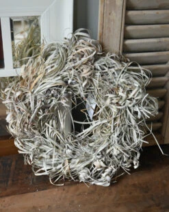 Gedroogde Tiririca Cyperus Gras Krans Stone Washed -Mode-Woondecoratiewinkel gedroogde tiririca cyperus gras krans stone washed 2