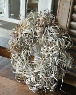 Gedroogde Tiririca Cyperus Gras Krans Stone Washed