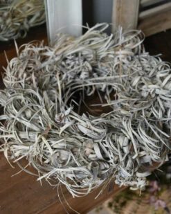 Gedroogde Tiririca Cyperus Gras Krans Stone Washed -Mode-Woondecoratiewinkel gedroogde tiririca cyperus gras krans stone washed 4