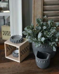 Geur Brander Van Hout Met Aardewerk Cupjes -Mode-Woondecoratiewinkel geur brander van hout met aardewerk cupjes 3