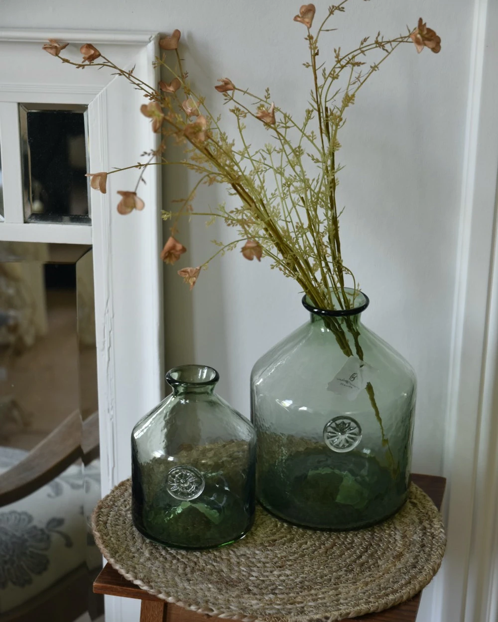 Glazen apothekers fles in het groen met embleem groot, IB Laursen Glazen Apothekers Fles In Het Groen Met Embleem Groot, IB Laursen -Mode-Woondecoratiewinkel glazen apothekers fles in het groen met embleem groot ib laursen 10