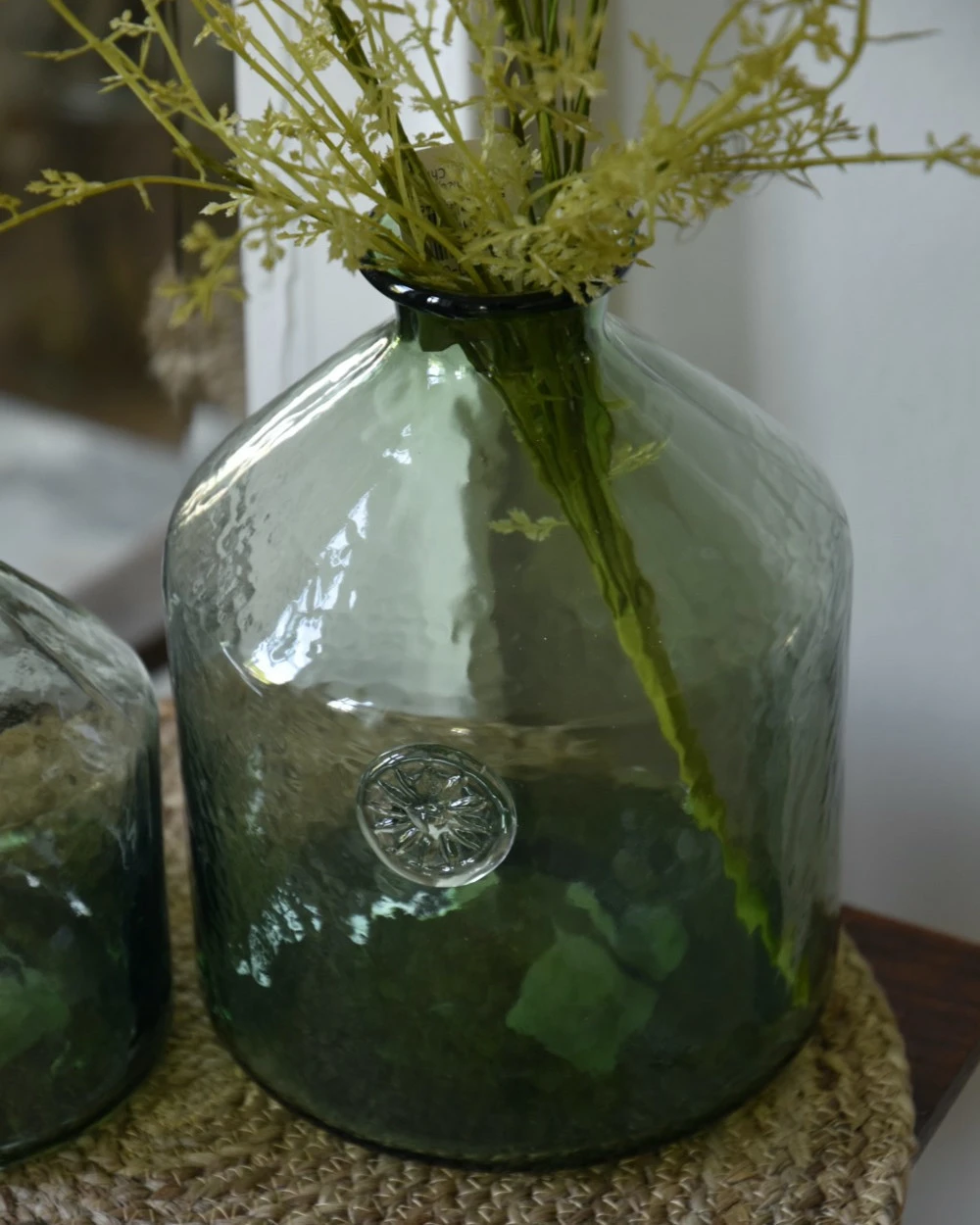 Glazen apothekers fles in het groen met embleem groot, IB Laursen Glazen Apothekers Fles In Het Groen Met Embleem Groot, IB Laursen -Mode-Woondecoratiewinkel glazen apothekers fles in het groen met embleem groot ib laursen 11