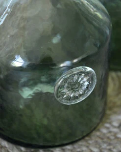 Glazen Apothekers Fles In Het Groen Met Embleem Klein, IB Laursen -Mode-Woondecoratiewinkel glazen apothekers fles in het groen met embleem groot ib laursen 6