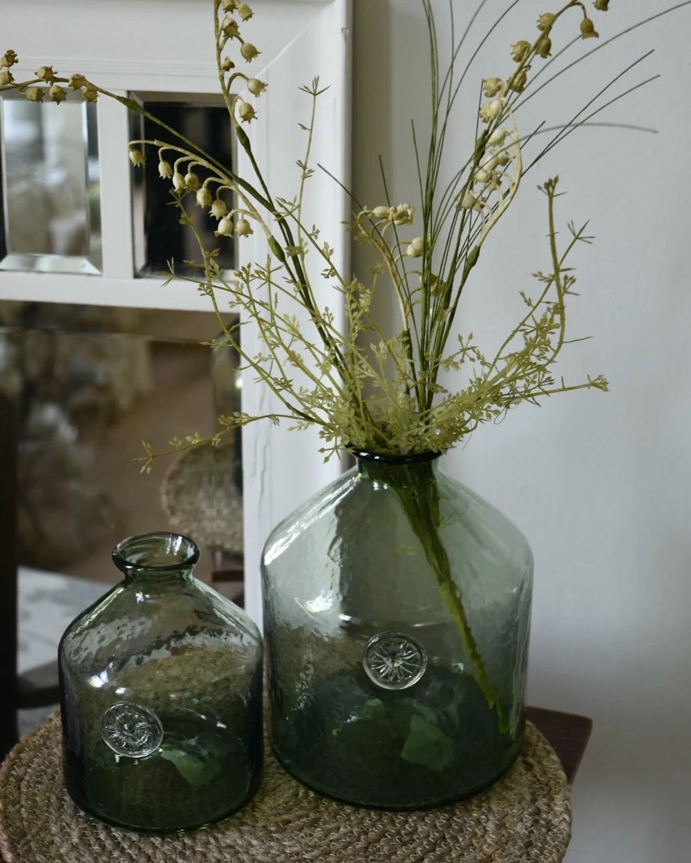 Glazen apothekers fles in het groen met embleem groot, IB Laursen Glazen Apothekers Fles In Het Groen Met Embleem Groot, IB Laursen -Mode-Woondecoratiewinkel glazen apothekers fles in het groen met embleem groot ib laursen 8