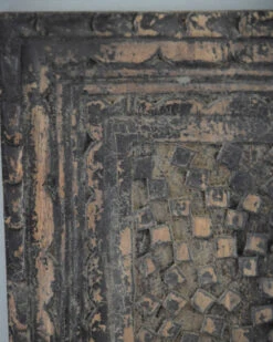 Grijs Houtsnijwerk Paneel Van Be-Uniq -Mode-Woondecoratiewinkel grijs houtsnijwerk paneel 2