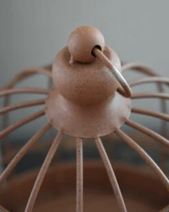 Mode-Woondecoratiewinkel -Mode-Woondecoratiewinkel grote metalen draad stolp 1