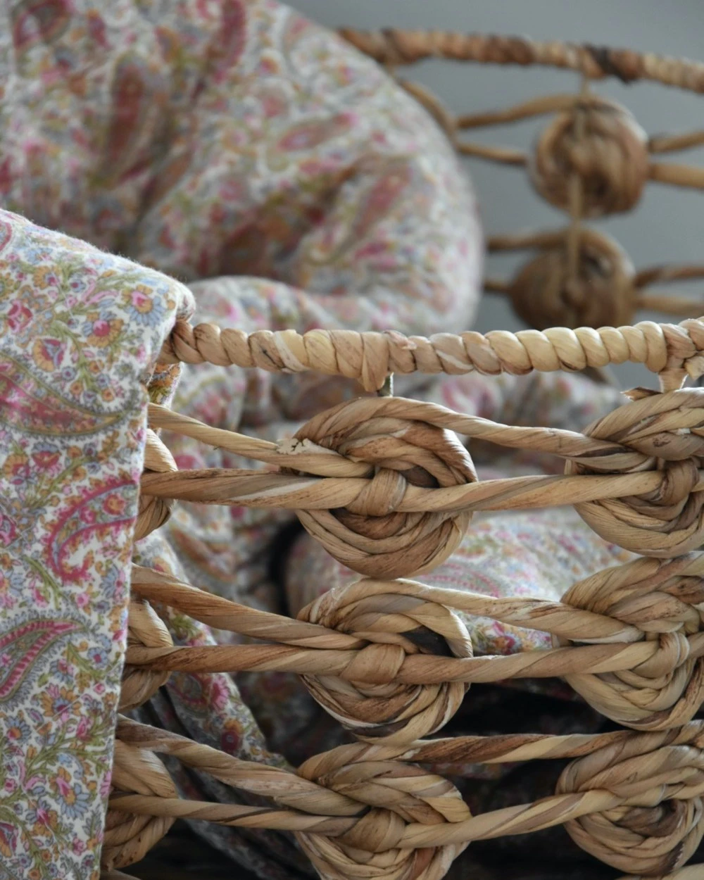 Handgemaakte mand met cirkel patroon, groot Handgemaakte Mand Met Cirkel Patroon, Groot -Mode-Woondecoratiewinkel handgemaakte mand met cirkel patroon groot