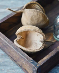 Houten Bak Met Metalen Beugeltjes, Unique IB Laursen -Mode-Woondecoratiewinkel houten bak met metalen beugeltjes unique ib laursen 3