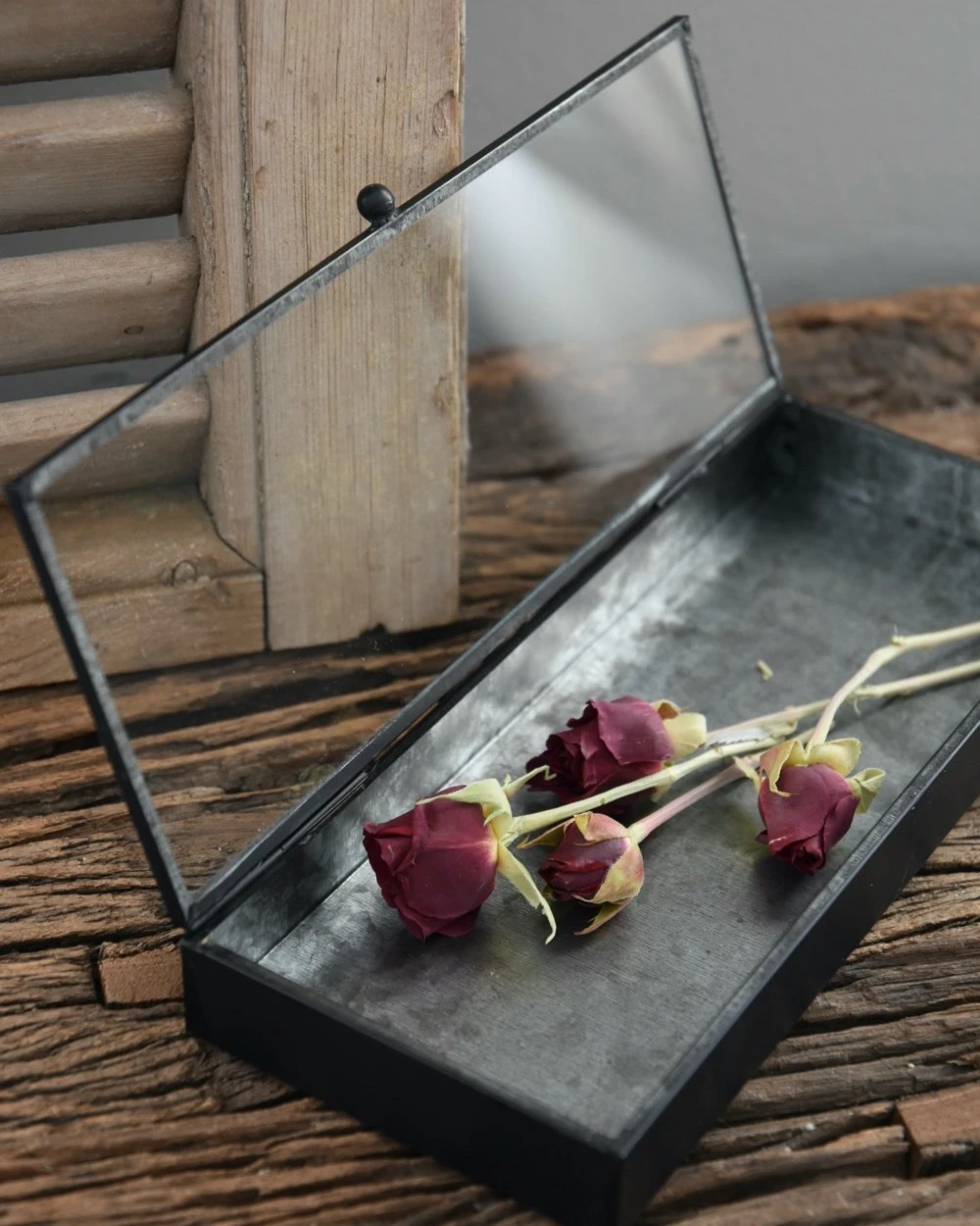 Langwerpig kistje met glazen deksel Langwerpig Kistje Met Glazen Deksel -Mode-Woondecoratiewinkel langwerpig kistje met glazen deksel 2