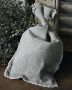 Linnen Geurzakje Met Magnolia Takken, Shabby -Mode-Woondecoratiewinkel linnen geurzakje met magnolia takken shabby 6