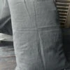 Linnenlook Rechthoekige Kussenhoes 'Thunder Grey', IB Laursen 1 Linnenlook Rechthoekige Kussenhoes 'Thunder Grey', IB Laursen -Mode-Woondecoratiewinkel linnenlook rechthoekige kussenhoes thunder grey ib laursen