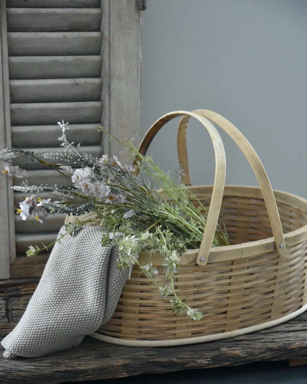 Mand met twee hendels M, IB Laursen Mand Met Twee Hendels M, IB Laursen -Mode-Woondecoratiewinkel mand met twee hendels m ib laursen 2