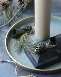 Metalen Kandelaar En Opbergbox Rustic, IB Laursen -Mode-Woondecoratiewinkel metalen kandelaar en opbergbox rustic ib laursen 2