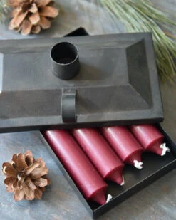 Metalen Kandelaar En Opbergbox Rustic, IB Laursen -Mode-Woondecoratiewinkel metalen kandelaar en opbergbox rustic ib laursen 3