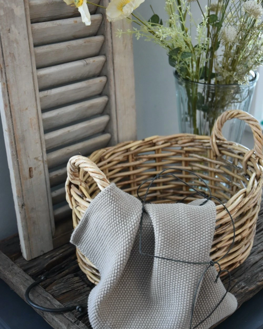 ovale rotan mand met hengsels, IB Laursen Ovale Rotan Mand Met Hengsels, IB Laursen -Mode-Woondecoratiewinkel ovale rotan mand met hengsels ib laursen 1