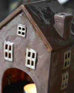 Pastel Lila Theelicht Huis Met Open Ramen Nyhavn, IB Laursen -Mode-Woondecoratiewinkel pastel lila theelicht huis met open ramen nyhavn ib laursen 1 6