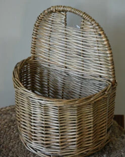 Rieten Wand Mand Half Rond, IB Laursen -Mode-Woondecoratiewinkel rieten wand mand half rond ib laursen 1