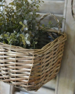 Rieten 'wand' Mand Met Twee Hengsels, IB Laursen 5 Rieten 'wand' Mand Met Twee Hengsels, IB Laursen -Mode-Woondecoratiewinkel rieten wand mand met twee hengsels ib laursen 3