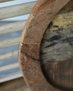 Ronde Oud Houten Plateau, IB Laursen -Mode-Woondecoratiewinkel ronde oud houten plateau unique ib laursen 4