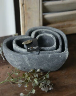 Set Van 3 Hart Schaaltjes Majestic Brynxz -Mode-Woondecoratiewinkel set van 3 hart schaaltjes majestic brynxz 5