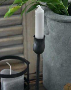 Smeedijzeren Kandelaar Zwart, Brynxz -Mode-Woondecoratiewinkel smeedijzeren kandelaar zwart brynxz 3