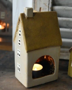Theelicht Huisjes Nyhavn Pastel Zand, IB Laursen -Mode-Woondecoratiewinkel theelicht huisjes nyhavn pastel zand ib laursen 3