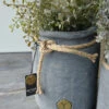 Vintage Grijze Pot Met Dik Touw Groot, Brynxz -Mode-Woondecoratiewinkel vintage grijze pot met dik touw groot brynxz