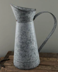 Vintage Zinken Kan -Mode-Woondecoratiewinkel vintage zinken kan 1 2