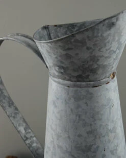 Vintage Zinken Kan -Mode-Woondecoratiewinkel vintage zinken kan 1 4