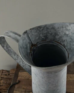 Vintage Zinken Kan -Mode-Woondecoratiewinkel vintage zinken kan 1 5