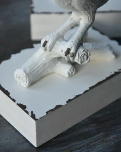 Vogel Boekensteun Antiek Wit, Set Van Twee 8 Vogel Boekensteun Antiek Wit, Set Van Twee -Mode-Woondecoratiewinkel vogel boekensteun antiek wit set van twee 6