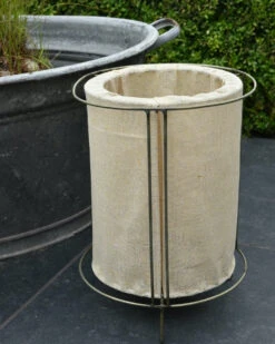 Windlicht Met Doek Naturel Middel, IB Laursen -Mode-Woondecoratiewinkel windlicht met doek naturel middel ib laursen 2