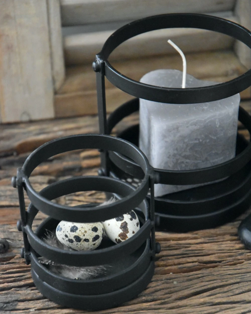 Zwart metalen houder Atmosphere groot, Brynxz Zwart Metalen Houder Atmosphere Groot, Brynxz -Mode-Woondecoratiewinkel zwart metalen houder atmosphere groot brynxz 6