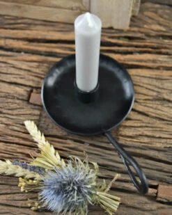 Zwarte Metalen Kandelaar Met Oor, IB Laursen -Mode-Woondecoratiewinkel zwarte metalen kandelaar met oor ib laursen 5